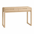 Consolle in Legno Massello con Cassetti Colore Naturale