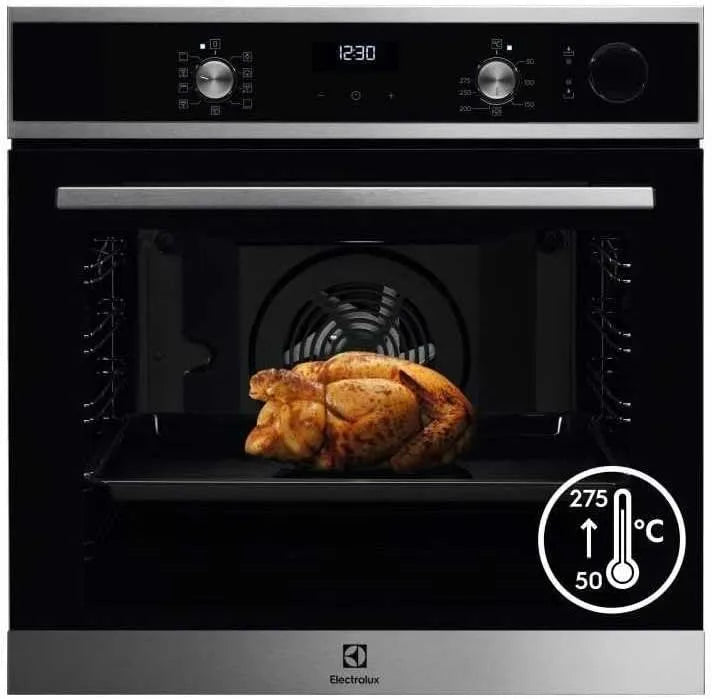 Electrolux EOC5H40X Forno elettrico, 72 L, 2780 W, classe energetica E, da incasso, vapore, acciaio inox