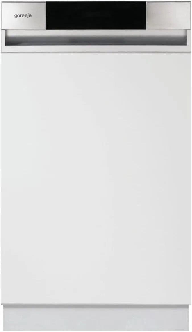 Gorenje E15X Lavastoviglie, 45 cm, 5 programmi, formato slim, cestello superiore regolabile in altezza, programma di pulizia 1 ore, GI 520, protezione