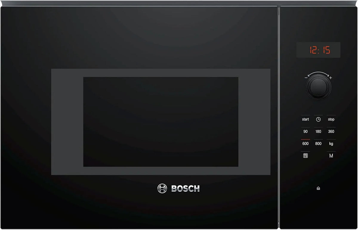 Bosch Ser4 Bfl523mb1f Forno a microonde, 38, 2 X 59, 4 X 31, 7 cm, 7 programmi, da incasso, nero