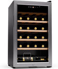 Klarstein Frigorifero, 24 bottiglie, touch, Wi-Fi, illuminazione LED, 2 zone di temperatura, Shiraz Premium Smart 24, controllo WiFi