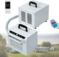 Condizionatore 1MConnectingPipe, portatile, timer, Wi-Fi, Maniglia Superiore, Ufficio E Campeggio 1MConnectingPipe, Condizionatore Split da 3000 Btu