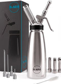 Prodotto Panna e Spume, B-ARS Sifone da Cucina Professionale 1L Acciaio Inox