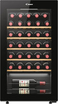 Candy Cantina per vino 34 bottiglie Nero Classe energetica G CWC034