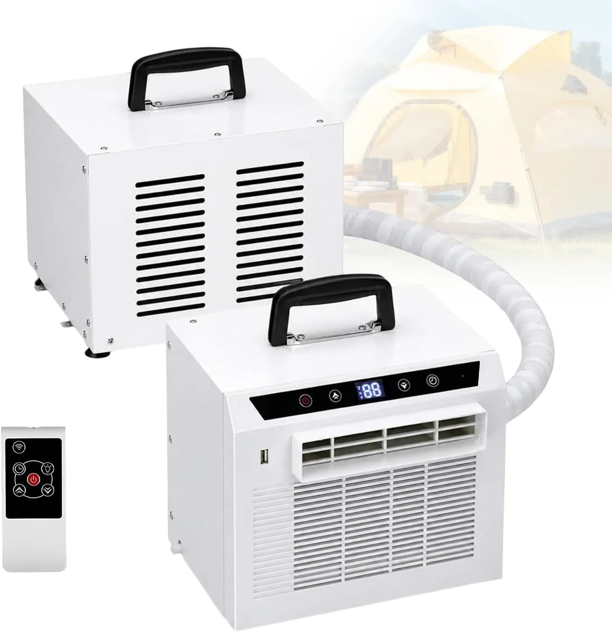 Condizionatore, Climatizzatore Camper Silenzioso, Condizionatore Split 3000 BTU