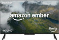 Smart TV serie 4, 55 pollici, televisore, 4K UHD, HDR, audio Dolby, HDR10+, smart TV 4K Ultra HD con telecomando Alexa, Amazon Ember serie 4 da 55'
