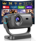 Smart TV 4P, 4D, televisore, 4K UHD, HDMI, USB, Wi-Fi, portatile, Bluetooth, Compatibile con Smartphone, Focus Elettrico e Correzione 4P, Proiettore