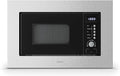 Klarstein Forno a microonde, 20 L, 700/800 W, 8 programmi, grill, touch, da incasso, acciaio inox, Acciaio inossidabile, 20L