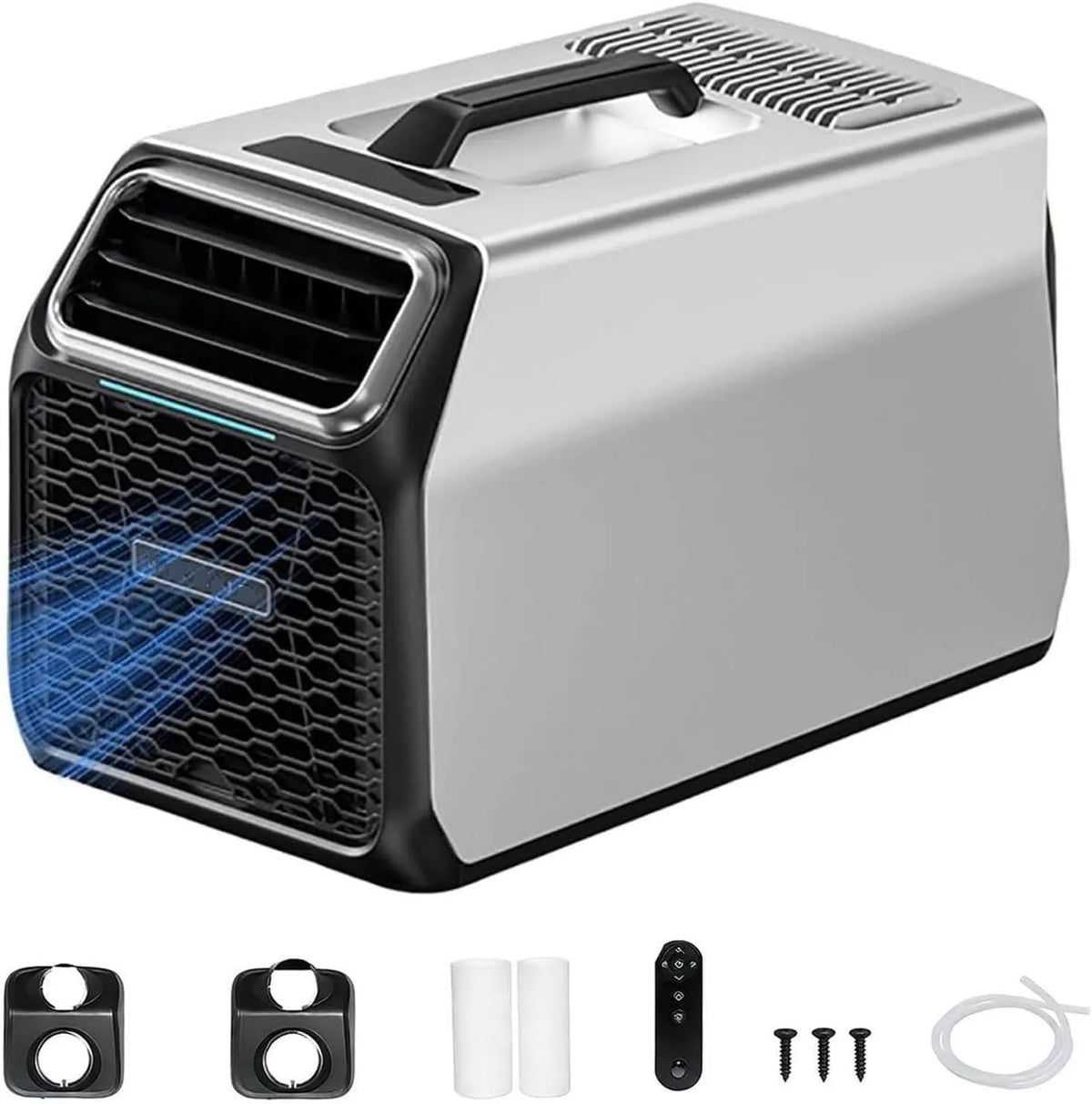 Condizionatore Silver-220V, 220 V, portatile, argento, 5000 Btu Per Casa