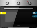 Cecotec Bolero Hexa C134500 Forno elettrico, 56 L, 2600 W, 4 programmi, da incasso, timer, vapore, acciaio inox, 4 funzioni, basso consumo, pulizia a
