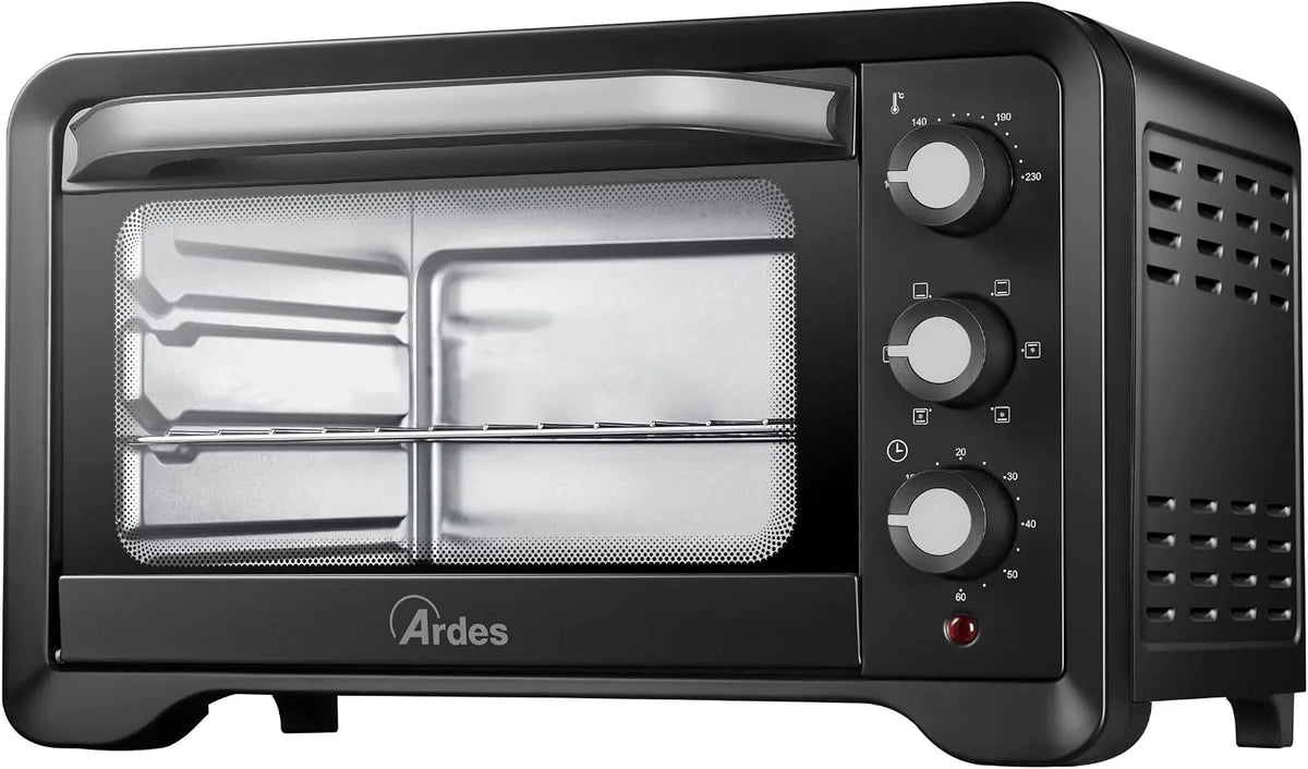 Forno elettrico, 20 L, 6 programmi, ARDES AR6222PB, timer, compatto, MAGNUS, nessuna luce interna