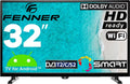 Smart TV H265 FN3222HV, 32 pollici, televisore, audio Dolby, Wi-Fi, Android OS, DVB-T2, HEVC Main 10 Bit, Sistema Operativo Android 11, App Store