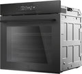 Forno elettrico HO6M5G3HTB, 78 L, classe energetica E, da incasso, nero, 78 Litri, ventilato