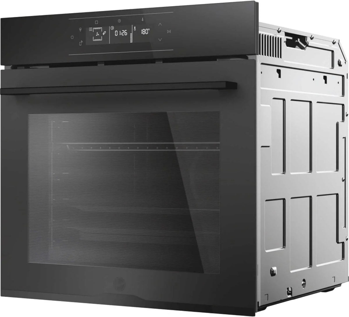 Forno elettrico HO6M5G3HTB, 78 L, classe energetica E, da incasso, nero, 78 Litri, ventilato