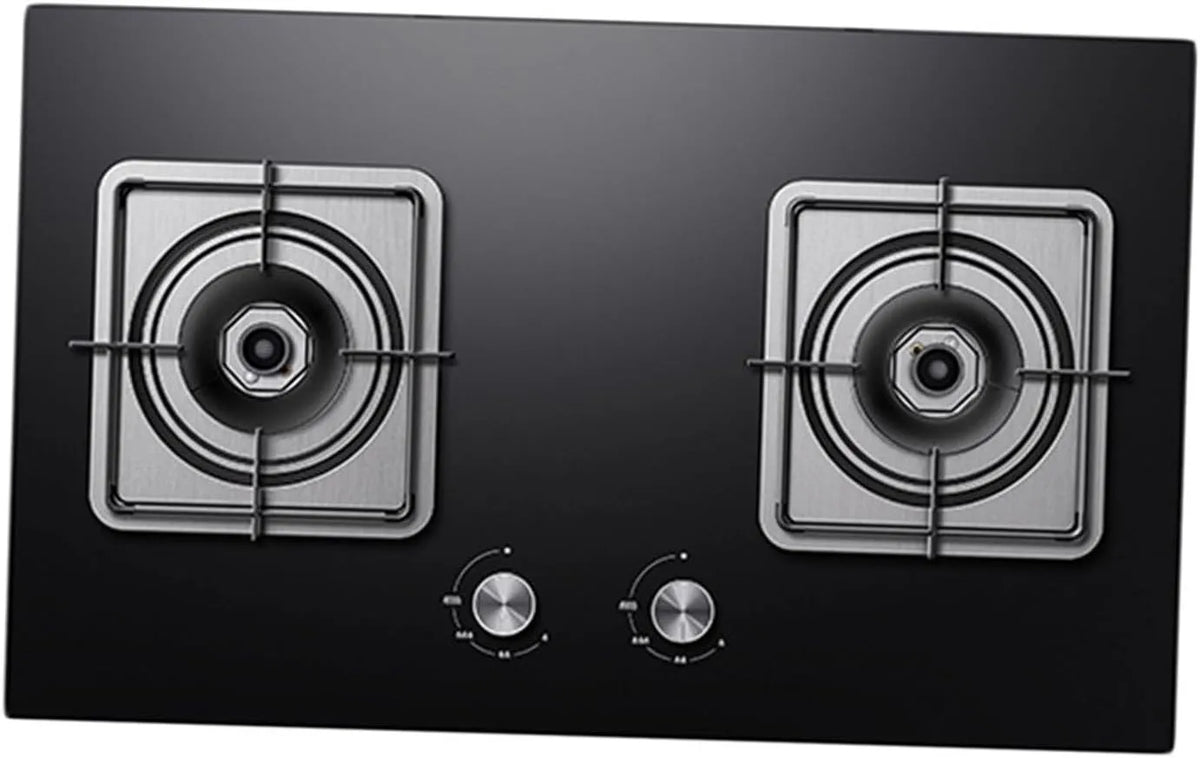 Piano cottura a gas, professionale, fornello a gas, Bruciatore Convertibile NG, GPL, 2KW/17742, Potenza Fuoco 5, 4BTU, Color: NG, Incorporato