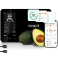 Prodotto informazioni nutrizionali su schermo, COSORI Bilancia digitale intelligente da cucina con calcolatrice nutrizionale, app gratuita per il