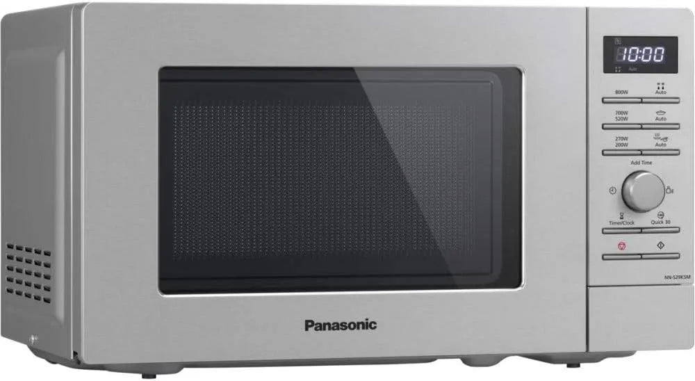 Panasonic NN-S29KSMEPG Forno a microonde, 20 L, acciaio inox, Panasonic NN-S29KSMEPG Solo - Microonde 800 Watt, 20 litri