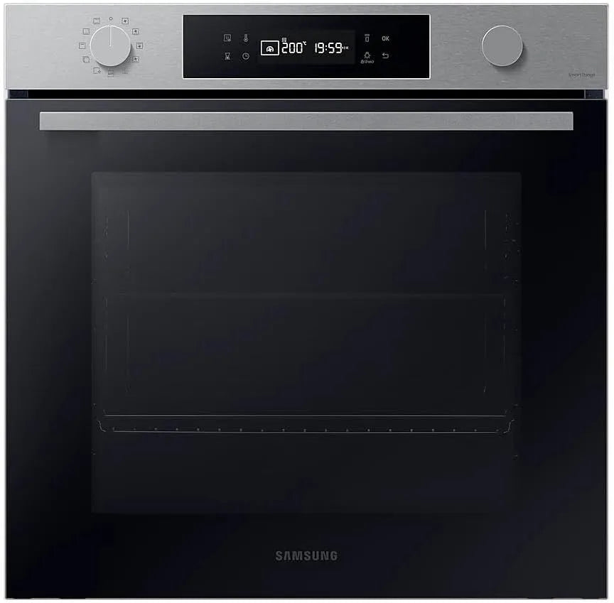 Samsung Nv7b41307as Nv7b41307ak Forno elettrico, 60 Cm, 76 L, 20 programmi, classe energetica A, da incasso, Wi-Fi, grill, vapore, acciaio inox