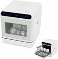 Dell Lavastoviglie, touch, per appartamenti, mini lavastoviglie per 4-6 persone, Lavastoviglie da tavolo, circolazione dell'aria calda, campeggio