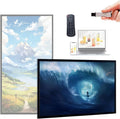 Display digital signage, display pubblicitario, montaggio a parete, Android OS, visualizzazione pubblicitaria digitale, Digital Signage Display Player