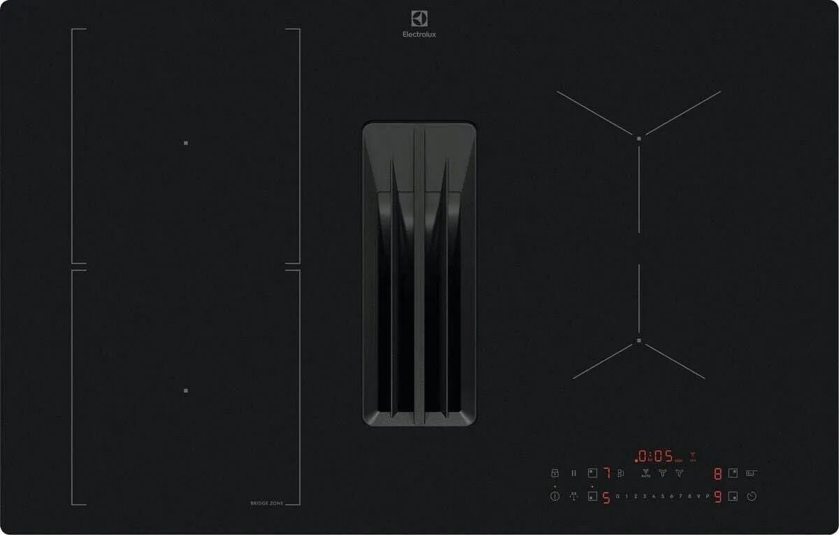 Piano cottura a induzione KCC83410CT, 80 cm, 4 fuochi, piastra a induzione, nero