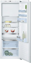 Bosch Serie 6 KIL72AFE0 Frigorifero, 158 x 56 cm, da incasso, VitaFresh plus 2 volte più a lungo, illuminazione a LED uniforme, cerniera piatta