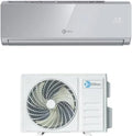 Condizionatore R32 D.OVER09WS, Wi-Fi, Inverter, grigio, Wifi integrato in Pompa di Calore, Climatizzatore Condizionatore Diloc Over Silver 9000 BTU