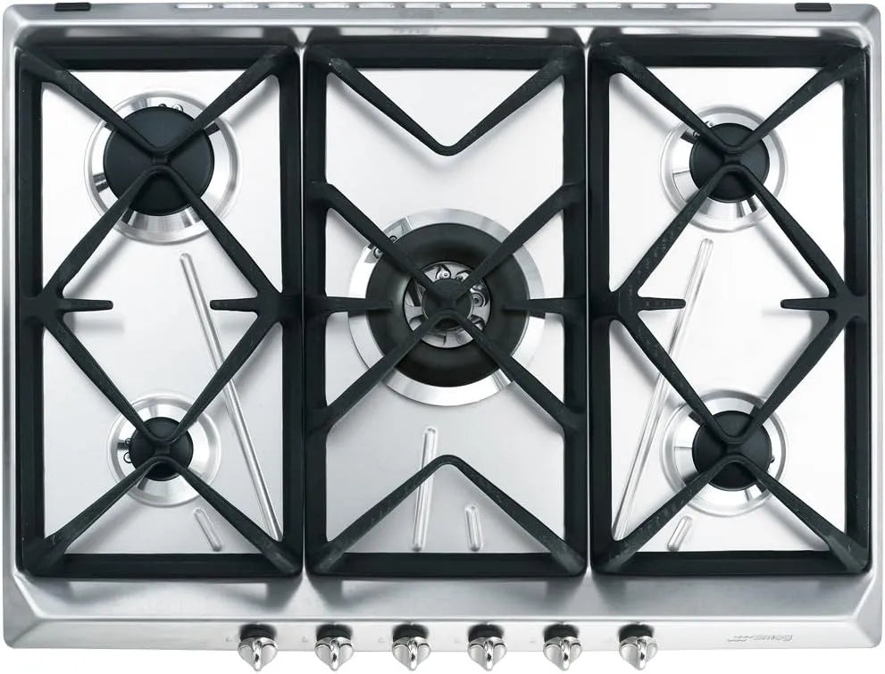 Smeg acciaio inossidabile, 2550 W, colore SRV576GH5, SMEG SRV576GH5 1