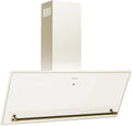 Klarstein Cappa aspirante, 90cm, 400 m3/h, 52 dB, cappa da cucina, touch, Display LED, 400m3, Silenziosa: 52dB, ora, Efficienza Energetica A++
