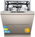 Lavastoviglie, 60 cm, 8 programmi, 44 dB, Midea 5.14K14C 0-24H, incasso totale, Wi-Fi, 4K UHD, acciaio inox, 14 coperte, ritardo di avvio 0-24H