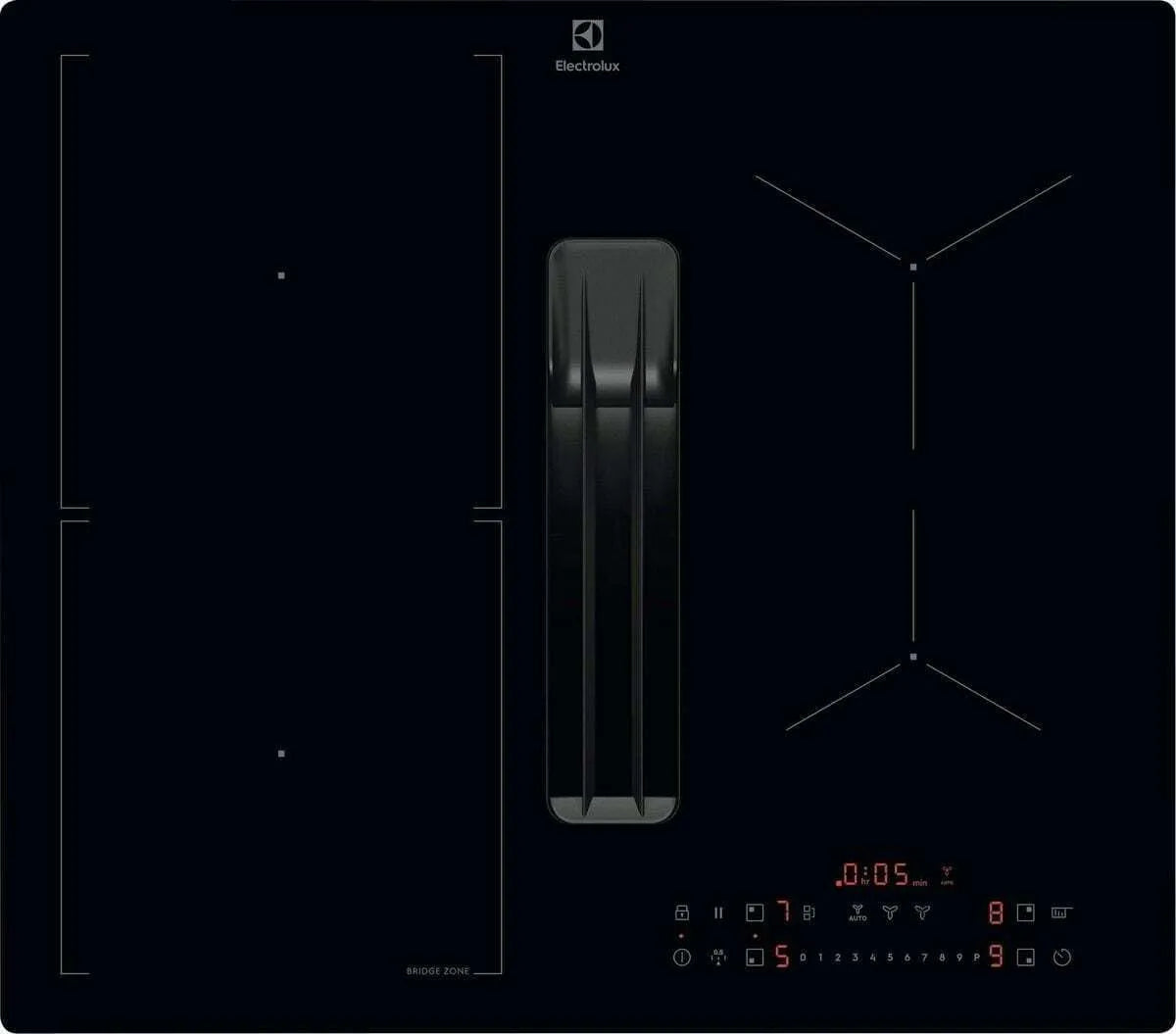 Piano cottura a induzione KCC63410CB, 60 cm, 4 fuochi, piastra a induzione, nero
