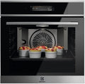 Electrolux serie 900 EOA9S31CX Forno elettrico, 72 L, classe energetica A, touch, vapore, display LCD, acciaio inox, porta a 4 vetri, fotocamera con