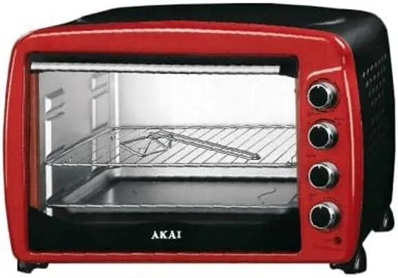 Forno elettrico, 65 L, 2000 W, AKAI TY-G600C AKFE650, timer, AKAI TY-G600C - FORNO ELETTRICO 65L - 2000W - TIMER 60 MINUTI - AKFE650