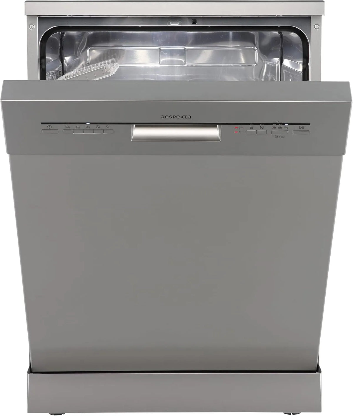 Respekta GSPS60SI-12 Lavastoviglie, 60 cm, 49 dB, da incasso, argento
