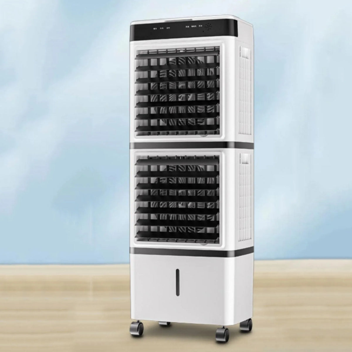 Dell 12h Condizionatore, 14 L, portatile, timer, 3 velocità, ampio serbatoio, ventola di raffreddamento senza finestre con telecomando
