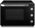 De'Longhi EO40112.BK Forno elettrico, 40 L, 2000 W, 80 a 230 °C, timer, nero, 5 livelli di Cottura, Griglia e Pinza EO40112.BK, Capacità 40L