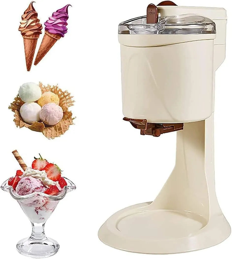 Congelatore, portatile, freezer verticale, Macchina per il gelato domestico Mini macchina per il ghiaccio a compressore Macchina per gelato soft