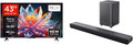 TCL 43T6C Smart TV, 43 pollici, televisore, 4K UHD, QLED, HDR, HDR10+, Smart tv con Dolby Vision e Atmos, Premi e Chiedi ad Alexa, Fire TV