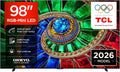 TCL 98RM7L 2.000nit Smart TV, 98 pollici, televisore, 4K UHD, HDR, Smart TV RGB‐Mini LED 4K HDR10+ da 98'