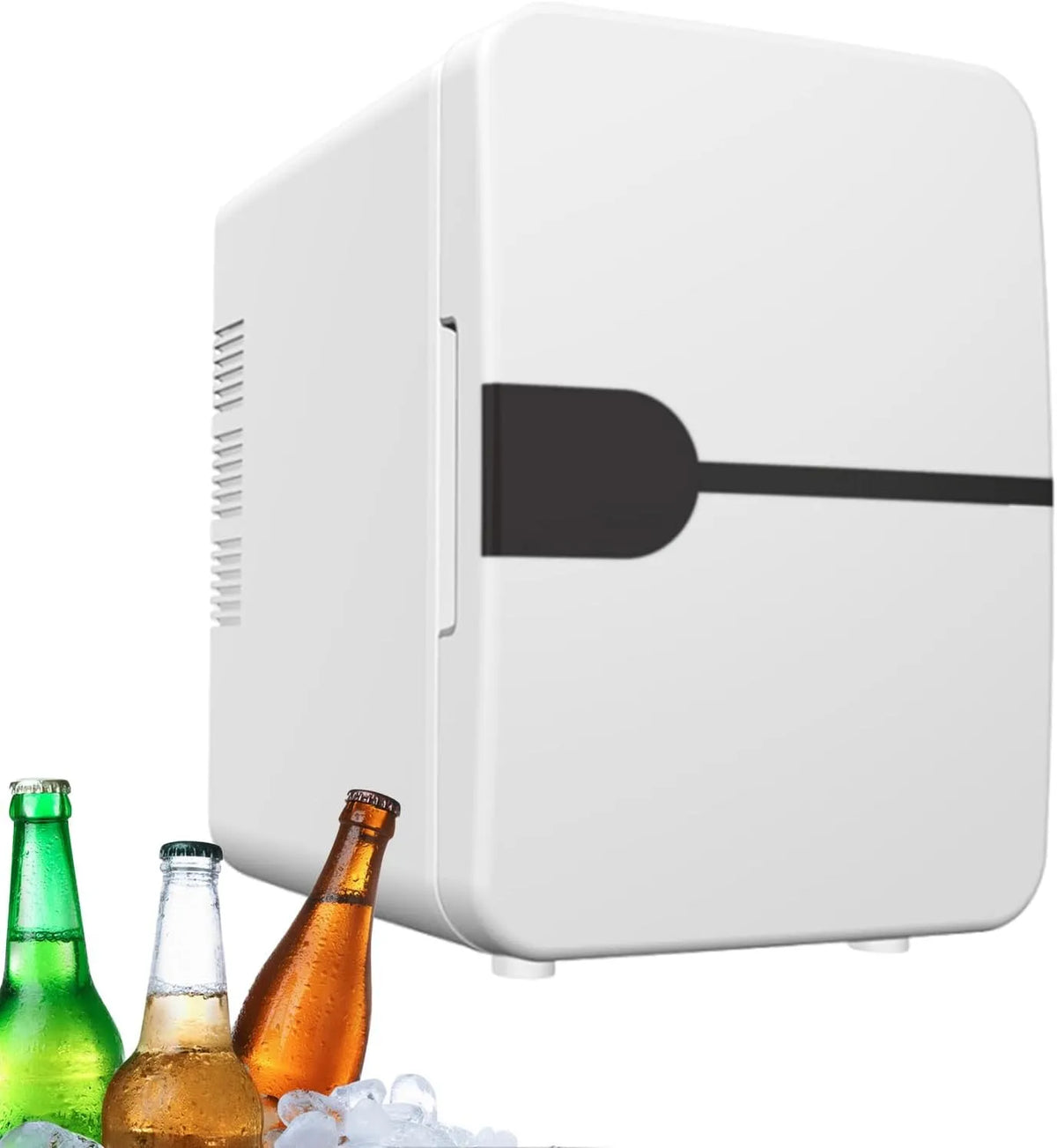 Frigorifero portatile, 6 L, vano congelatore, auto, mini frigo portatile, Generico Frigo Portatile Per Auto - Congelatore Elettrico Da 6 Litri