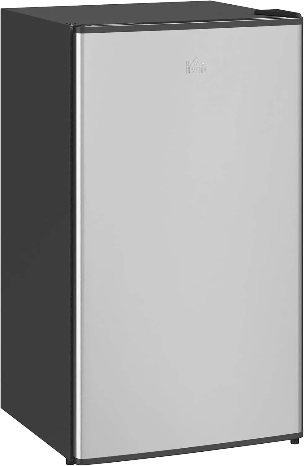 Congelatore, 91 L, classe energetica E, freezer verticale, nero, HOMCOM Frigorifero Piccolo 91L MonoPorta con Congelatore Classe E Nero