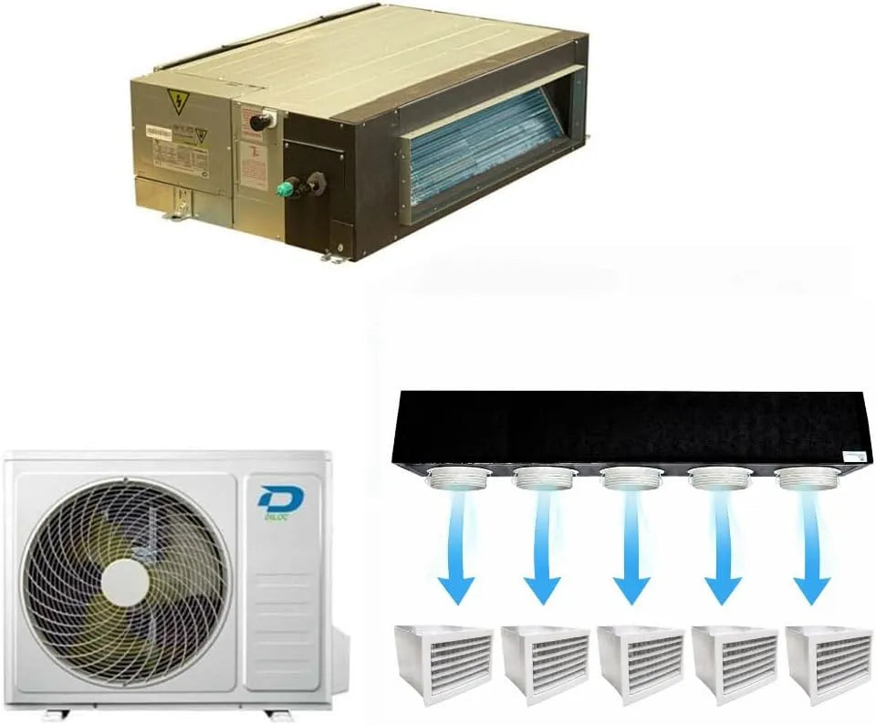 Condizionatore R32 D.OVER24CAN, Inverter, Climatizzatore in Pompa di Calore Mod. D.OVER24CAN