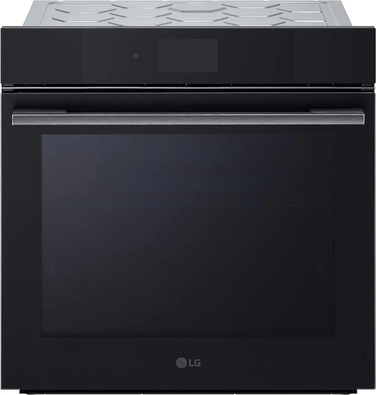 LG WSED7667M Forno elettrico per pizza, 76 L, classe energetica A, da incasso, touch, Wi-Fi, vapore, 2 zone di temperatura, nero, 76L, 250°C, 3'