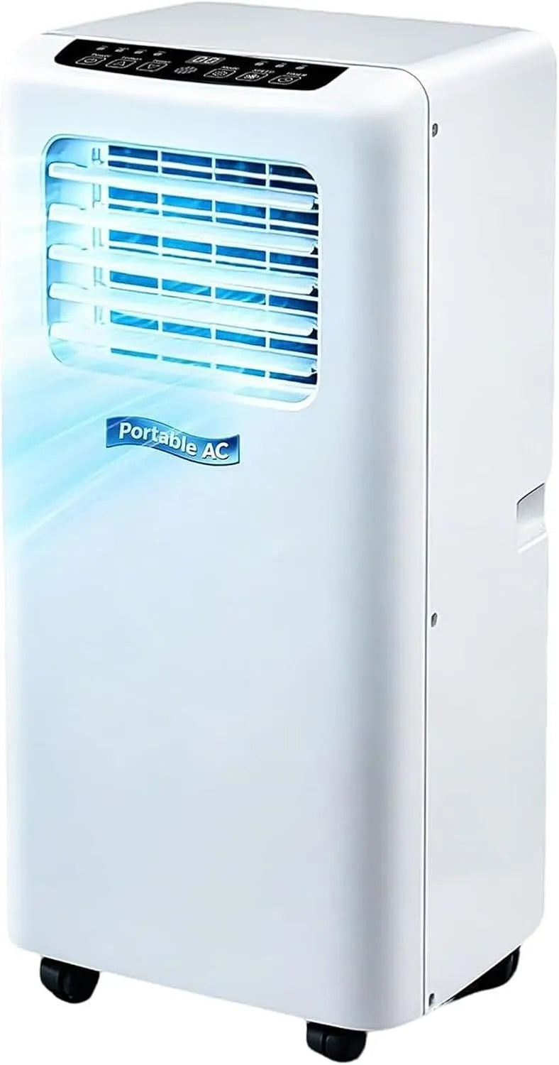 Condizionatore, portatile, timer, display digitale, Timer 24 Ore, Spina UK a 3 Pin, Copre Fino a 20 m2, 5000BTU, confor