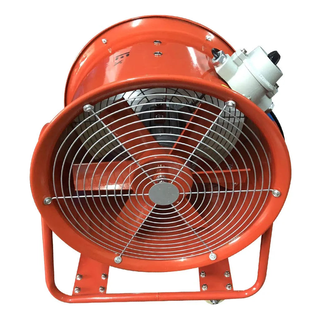 Asciugatrice, 1100 W, industriale, Ventilatore assiale industriale, potenza di ventilazione 65 m3/min per asciugatrice da costruzione