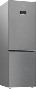 Beko B3RCNA344HXB 37dBA Frigorifero combinato, classe energetica E, touch, frigo con congelatore, Harvestfresh, L x A x P: 59, 8 cm, 5 x, Total NF