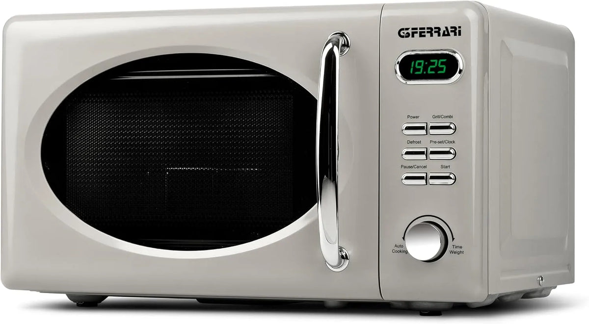 Forno a microonde G10155, 20 L, 1150 W, 8 programmi, timer, Timer 60 min, 4 modalità di cottura, G3 Ferrari G10155 'Sapormio Vintage' Microonde