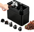 Prodotto Macchina Automatica per la Pulizia dei Fondi di caffè con 3 raschietti e 2 testine a Spazzola, Pulitore Elettrico per portafiltri
