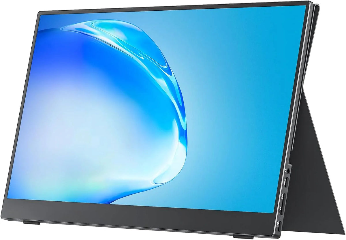 Monitor 1080P PS4, 15, 6 pollici, portatile, HDR, Full HD, HDMI, USB, schermo PC, Smart Cover