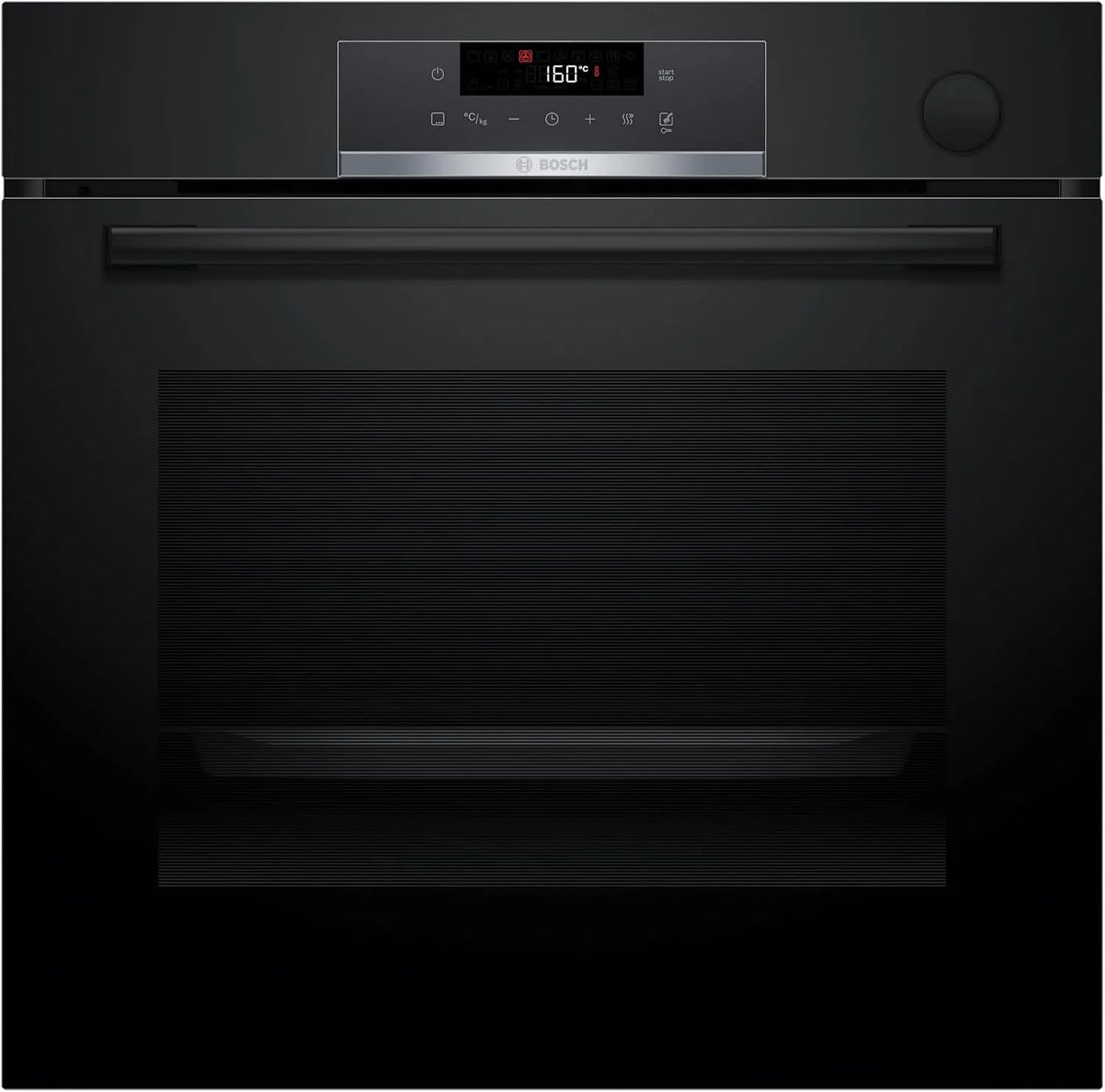 Bosch Serie 4 HRG532BB3 Forno elettrico, classe energetica A, vapore, nero, Air Fry Nero Classe A+